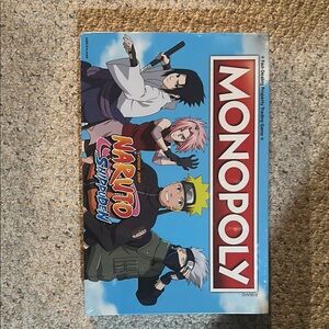 New Monopoly Naruto Shippuden Board Game - Multicolor